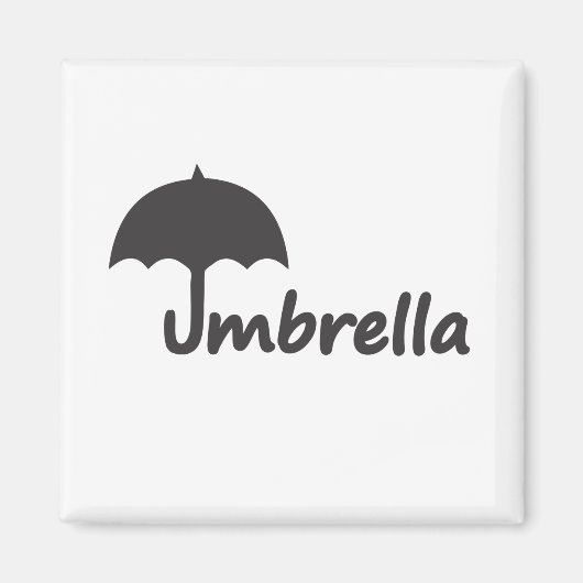 Umbrella Magneet (Voorkant)