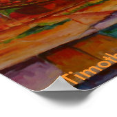 Umbrella Market - Canvas Print (Hoek)