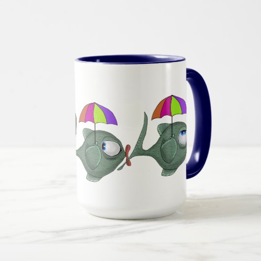 Umbrella Mok (Voorkant rechts)