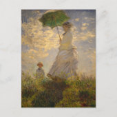 Umbrella Monet Painting Briefkaart (Voorkant)