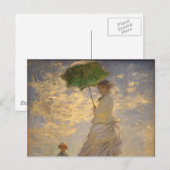 Umbrella Monet Painting Briefkaart (Voorkant / Achterkant)