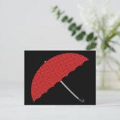 Umbrella Post Card Briefkaart (Staand voorkant)