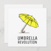 Umbrella Revolutie - Hongkong (Voorkant / Achterkant)
