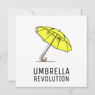 Umbrella Revolutie - Hongkong