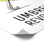 Umbrella Revolutie - Hongkong Poster (Hoek)