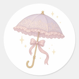 Umbrella Ronde Sticker