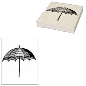  Umbrella Rubber Art Stamp Rubberstempel (Gestempeld)
