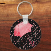 UMBRELLA SHOWERS OF LOVE by SHARON SHARPE Sleutelhanger (Voorkant)