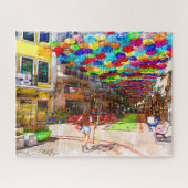 Umbrella Sky Project Agueda Portugal Legpuzzel (Horizontaal)