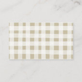 Umbrella Spring Luier Raffle Insert Kaart (Achterkant)