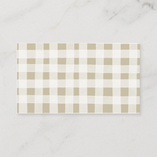 Umbrella Spring Luier Raffle Insert Kaart (Achterkant)