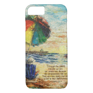 Umbrella Sunrise Lamentations 3:22-23 Case-Mate iPhone Case