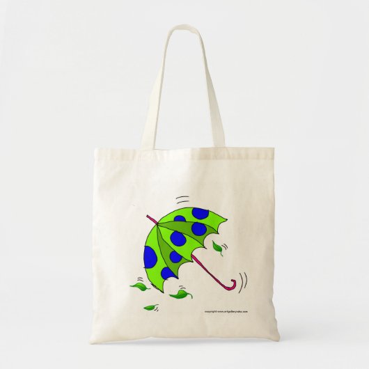 Umbrella Tote Bag (Voorkant)