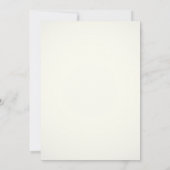 Umbrella White Grey Lemons Cartoon Baby shower Kaart (Achterkant)