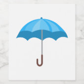 Umbrella Wijn Etiket (Enkel label)