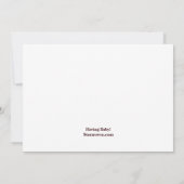 Umbrella Yellow & Roze Baby Shower-uitnodigingen Kaart (Achterkant)