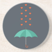 Umbrella Zandsteen Onderzetter (Voorkant)