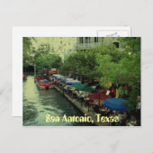 umbrellas_1, San Antonio, Texas Briefkaart (Voorkant / Achterkant)