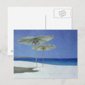 Umbrellas Griekenland 1995 Briefkaart (Voorkant / Achterkant)