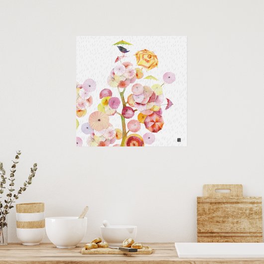 UMBRELLATREE POSTER (Keuken)