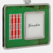 Umbria Verzilverd Omlijst Ornament (Rechts)