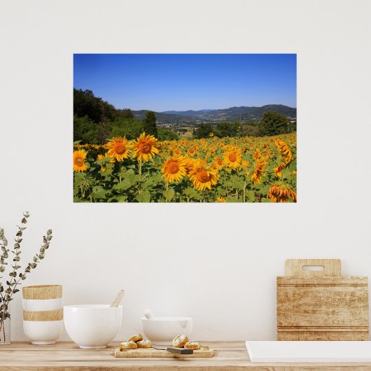 Umbrian Countryside - Italië Print (Keuken)
