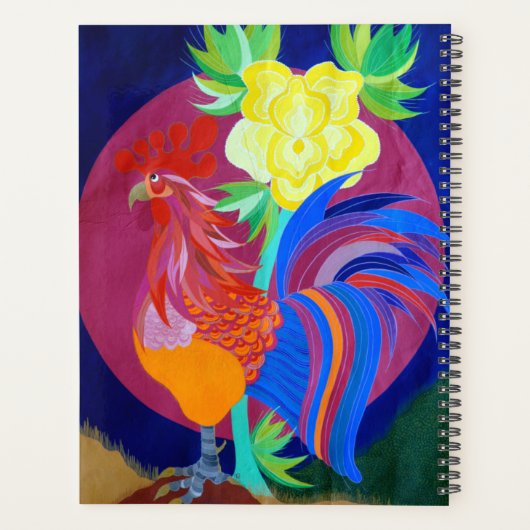 Umbrian Rooster Planner (Achterkant)