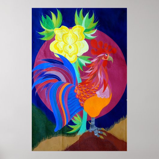 Umbrian Rooster Poster (Voorkant)