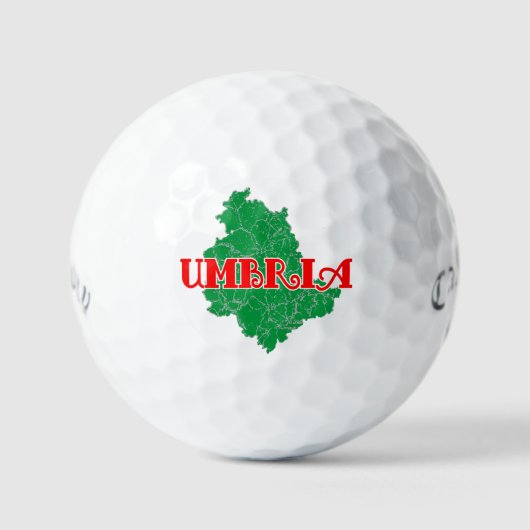 Umbrië Golfballen (Voorkant)