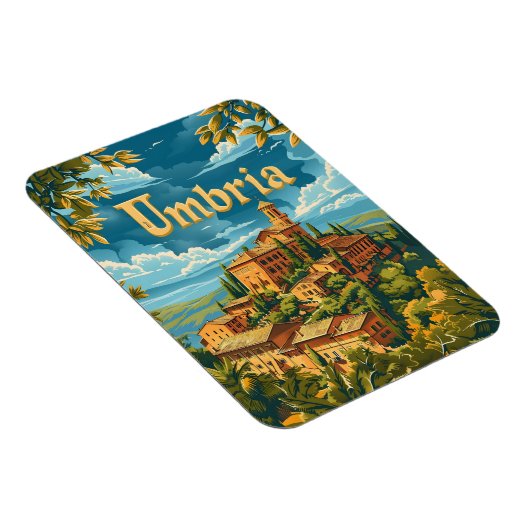 Umbrië Italië Magneet (Rechterzijde)