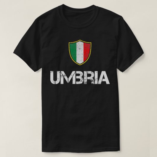 Umbrië Italië Umbro Roots T-shirt (Design voorkant)