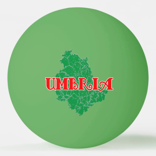 Umbrië Pingpongbal (Voorkant)