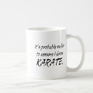 Ume I Know Karate T-shirt Koffiemok