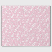 UME |Japanse traditionele pruim KIMONO Gepersonali Cadeaupapier (Vlak)