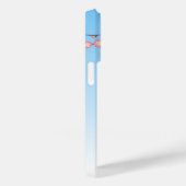 Ume Kokeshi Doll - Japans Geisha Meisje Blauw Case-Mate iPhone Case (Achterkant / Rechts)