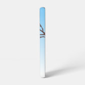 Ume Kokeshi Doll - Japans Geisha Meisje Blauw Samsung Galaxy Hoesje (Linkerkant)