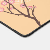 Ume Kokeshi Doll - Japanse peach Geisha Girl Bureaumat (Hoek)