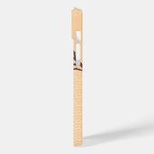 Ume Kokeshi Doll - Japanse peach Geisha Girl Case-Mate iPhone Case (Achterkant / Links)