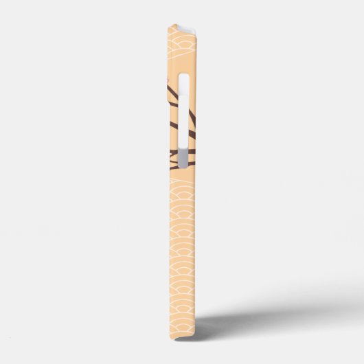 Ume Kokeshi Doll - Japanse peach Geisha Girl Case-Mate iPhone Case (Achterkant / Links)