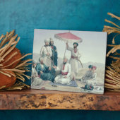 Umeer Dost Mohammed Khan uit 'Karakters en Cos' Fotoplaat (Zijkant)