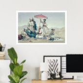 Umeer Dost Mohammed Khan uit 'Karakters en Cos' Poster (Thuiskantoor)