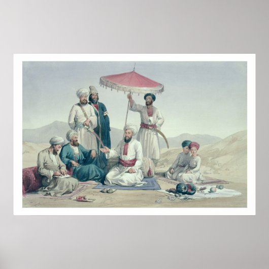 Umeer Dost Mohammed Khan uit 'Karakters en Cos' Poster (Voorkant)