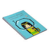 Umeko Space Colony NFT #35 Haname notebook ノ ー ト ッ Notitieboek (Rechterzijde)