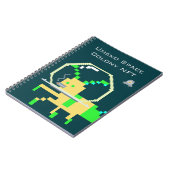 Umeko Space Colony NFT #53 Pome notitieboek ノ ト ブ  (Linkerzijde)