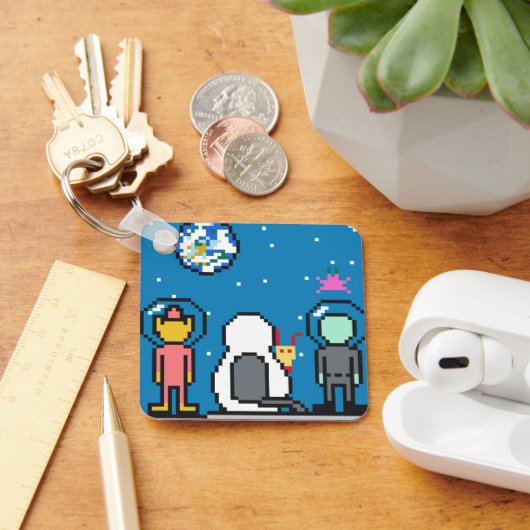 Umeko Space Colony NFT keychain キ ホ ーダ ー (Bureau)