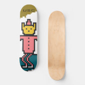 Umeko Space Colony NFT Umeta skateboard ス ケ ト ボ ド (Voorkant)