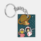 Umeko Space Colony NFT With friends from Mars Sleutelhanger (Voorkant Links)