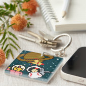 Umeko Space Colony NFT With friends from Mars Sleutelhanger (Voorkant Rechts)