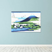 Umezawa Manor in de provincie Sagami Canvas Afdruk (Insitu (Houten vloer))