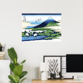 Umezawa Manor in de provincie Sagami Poster (Thuiskantoor)